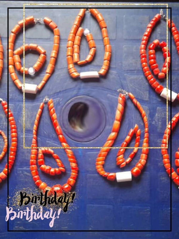 1 Royal hand (bracelet) BEADS + 1 neck(collier) bead 50cm =€80,95
