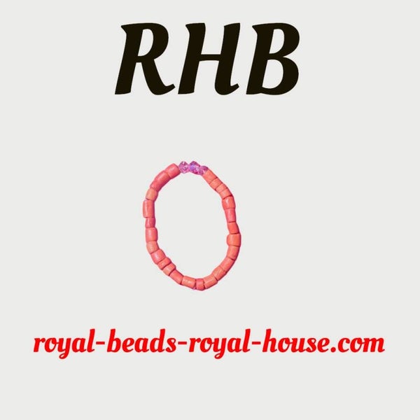 CYLINDER diamond, 1  RED Royal hand(bracelet)BEADS,  ( men, women. Children) = €55.29
