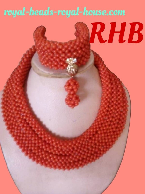 DIVINELY CRAFTED Princess beads special ( RED)  = €2997,10