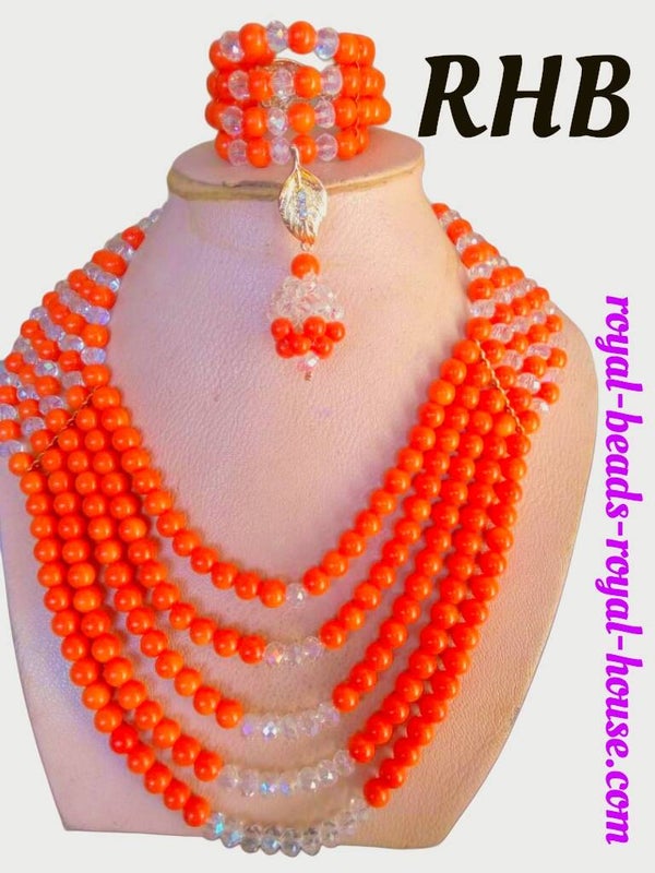 INGENIOUSLY CRAFTED Princess beads special ( RED/GOLDEN)  = €3553,76