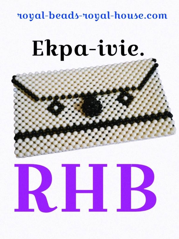 Full beaded purse(Bag) "Ekpa-ivie" ENVELOPE BAG = €2789,33