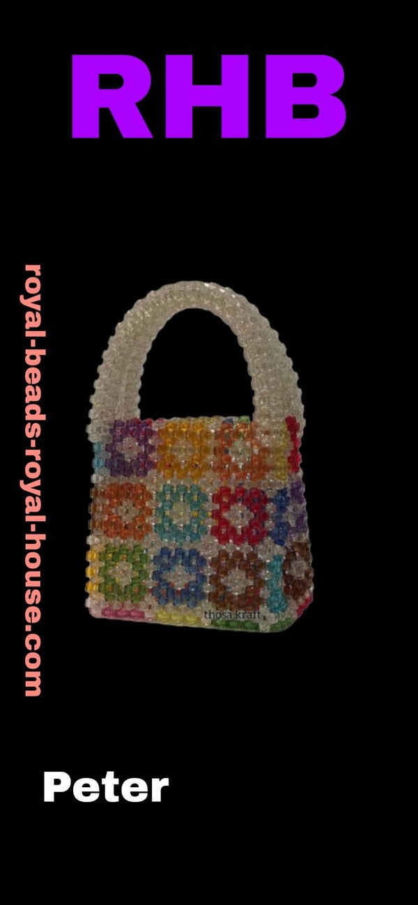THE AGBAVBOKO ELERE PURSE, absolutely gorgeous stylish beaded bag = €1990,99