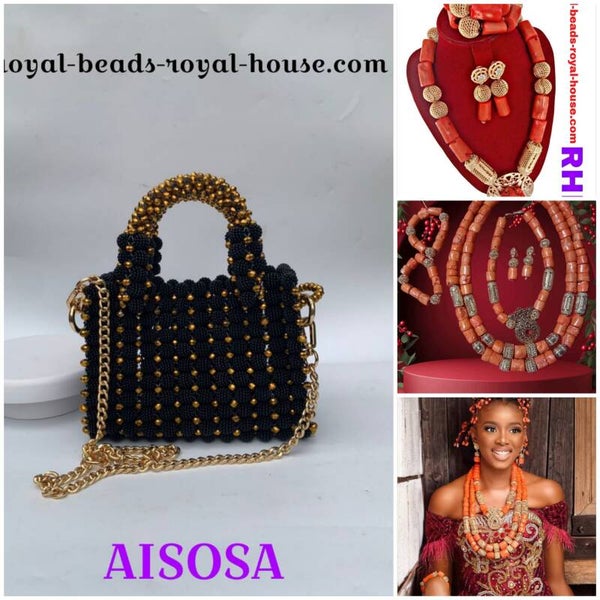 AGBAVBOKO-AISOSA (LITTLE) beautiful elegant exotic ➕️ FULL PRINCESS royal bracelets & colliers=  € 400,40