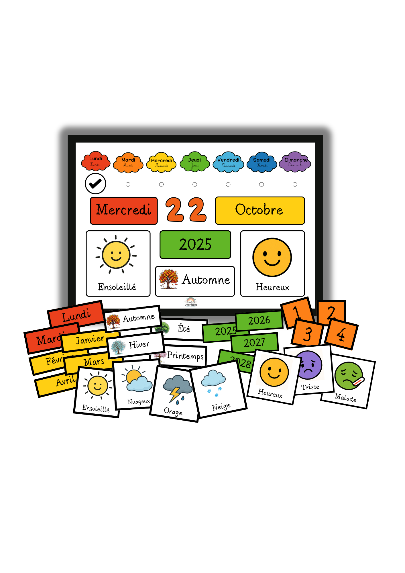 PDF Un incontournable : le calendrier éducatif coloré !