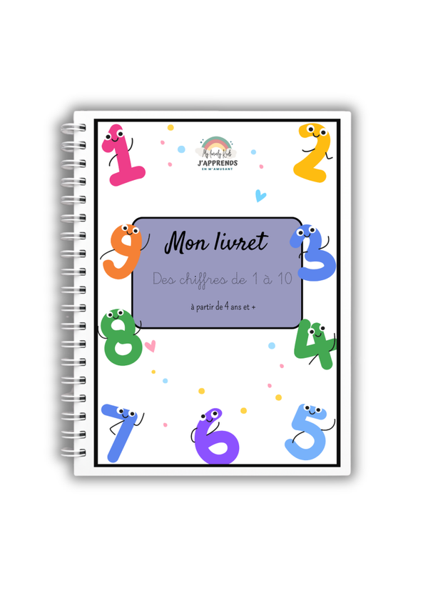 PDF Livret d’Activités – J’apprends les Chiffres de 1 à 10