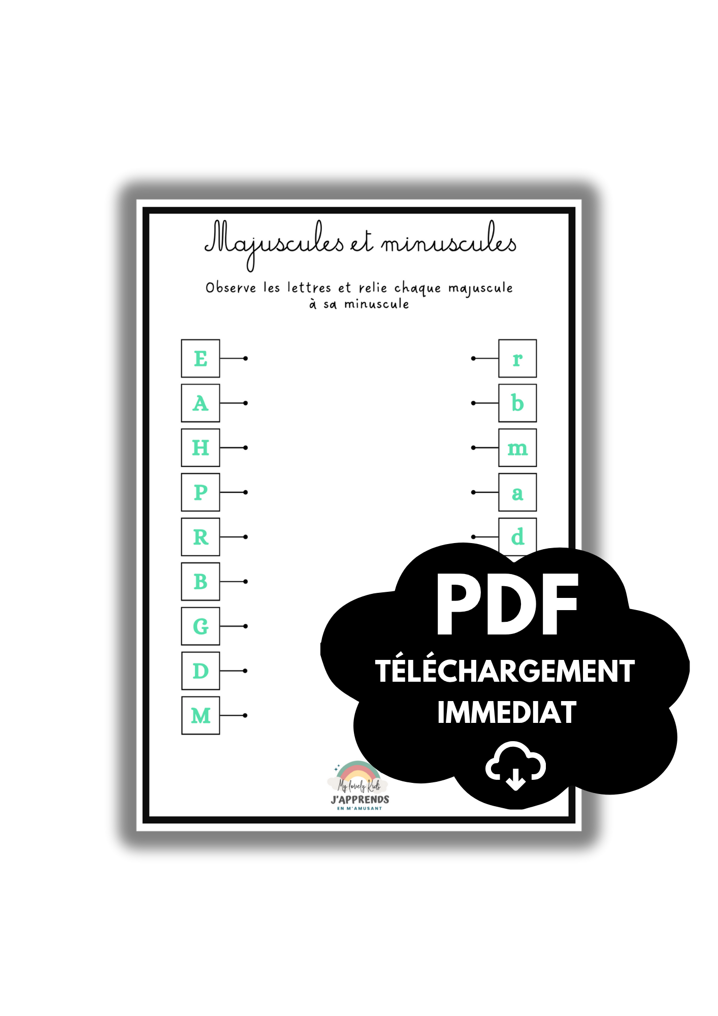 Activité PDF - Majuscules et minuscules