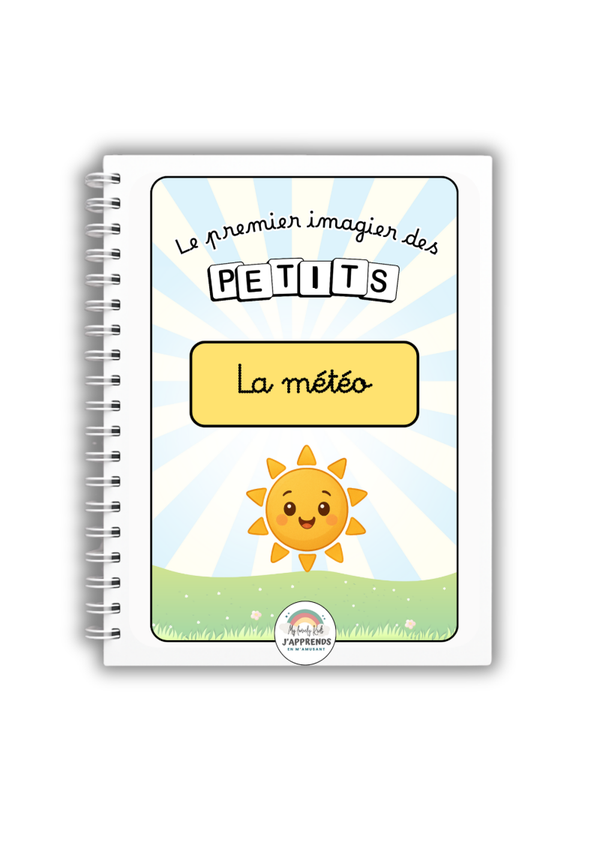 Le premier imagier des petits : la météo