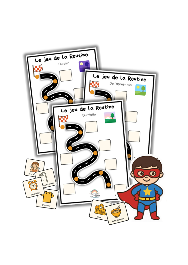 Jeu de la Routine – Organiser sa Journée en S’amusant