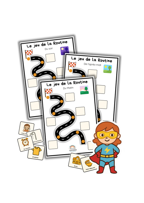 PDF Jeu de la Routine – Organiser sa Journée en S’amusant