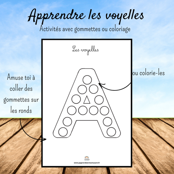 PDF Les voyelles en gommettes