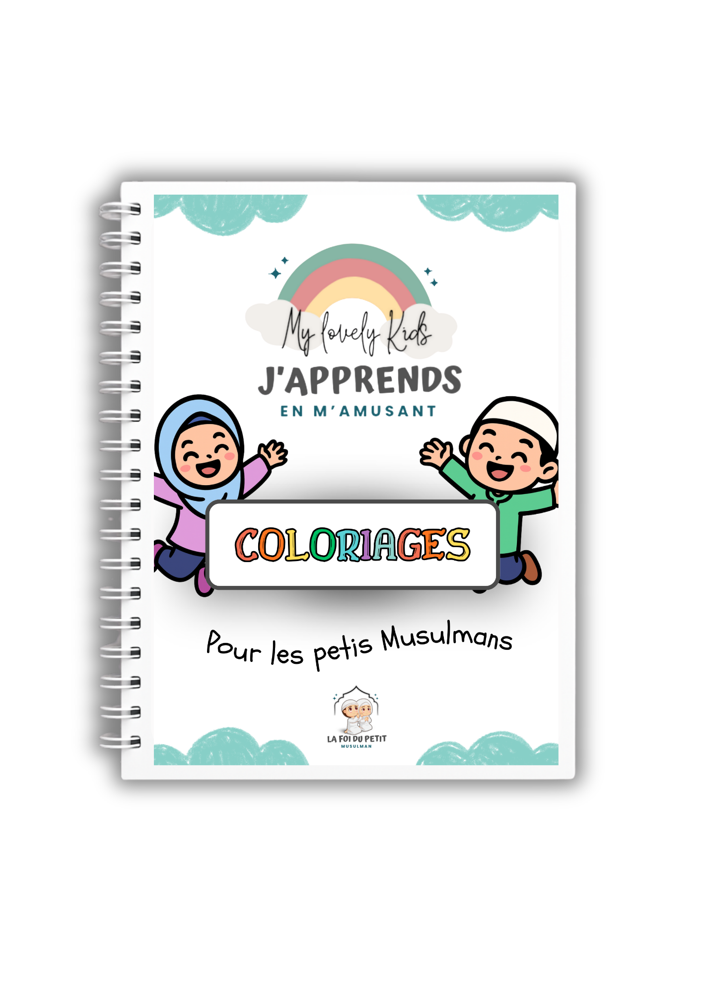 Coloriages Islamiques pour Enfants – 35 Pages PDF - Coloriage Petit Musulman - Activités Islam Ramadan Aïd - Livret Éducatif à Imprimer