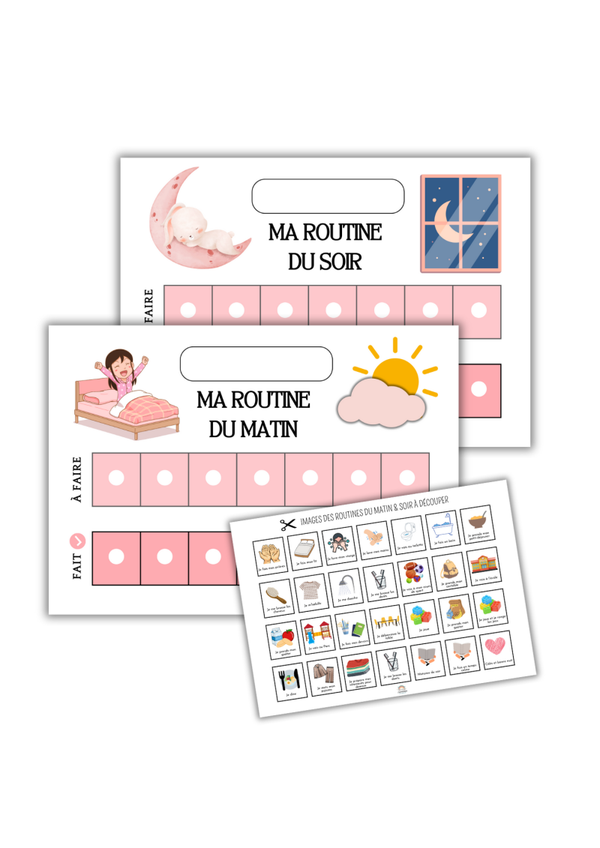 PDF Pack routine enfant : sécurité, autonomie et gestion du temps