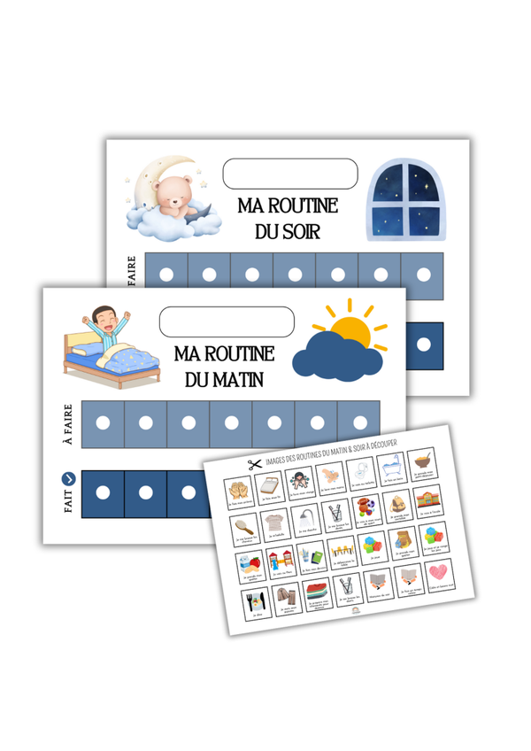 PDF Pack routine enfant : sécurité, autonomie et gestion du temps