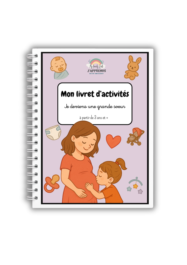 Livret d’activités - "Je deviens une grande soeur" + diplôme de la grande soeur