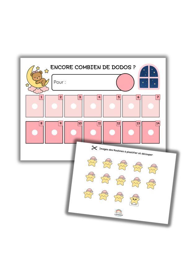 PDF Mon Compte à Dodos ! - Couleur Rose