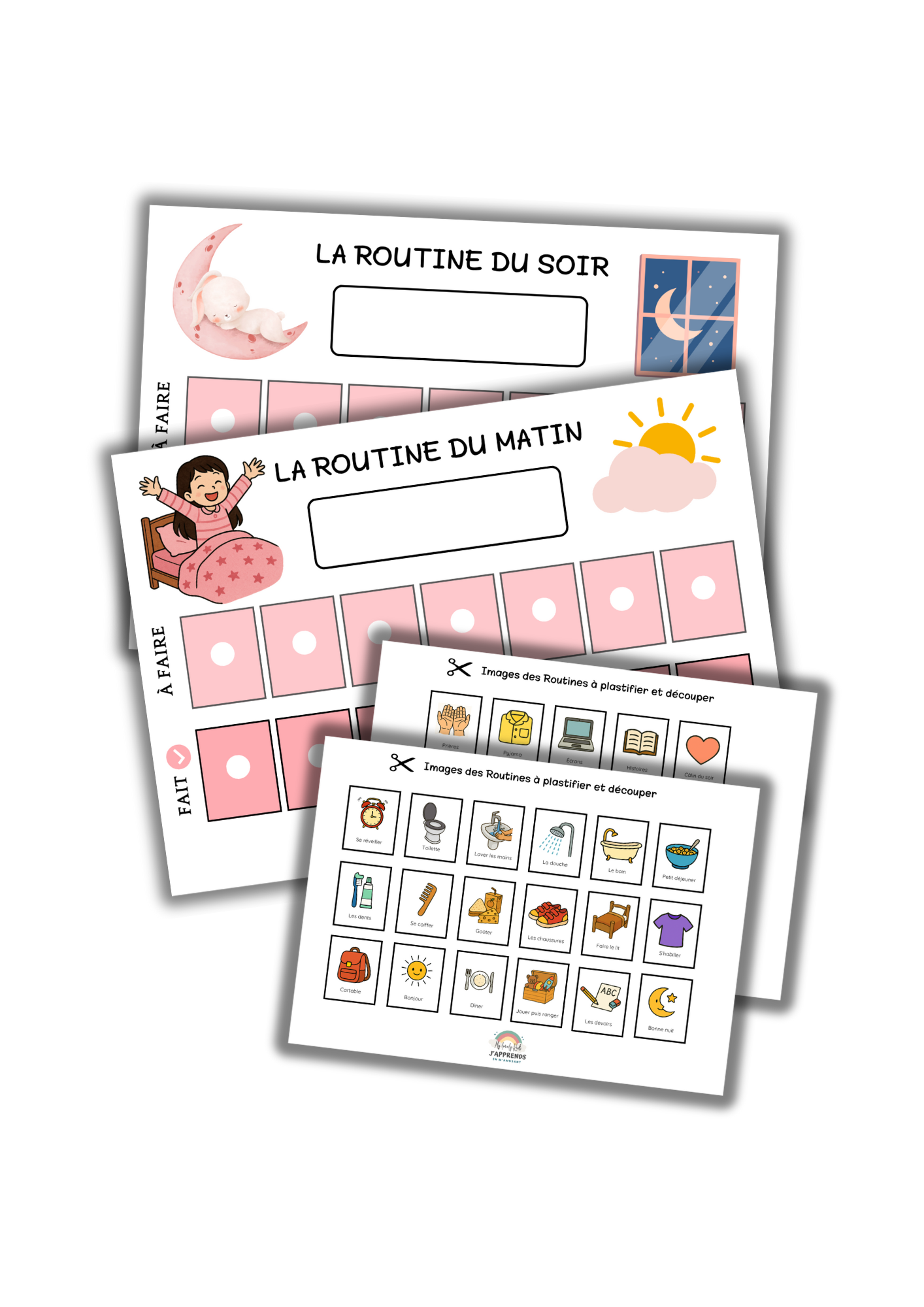 PDF Pack routine enfant : sécurité, autonomie et gestion du temps