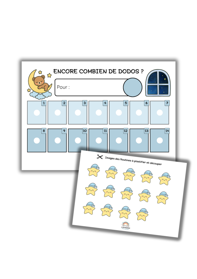 PDF Mon Compte à Dodos ! - Couleur bleu