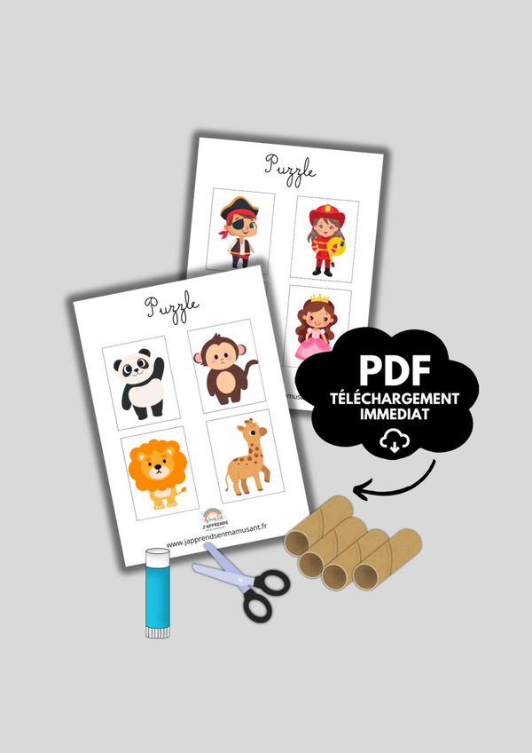 PDF Puzzle papier toilette