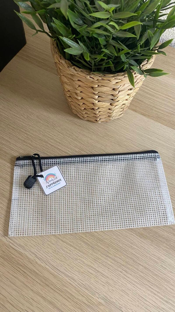 Pochette de rangement pour les étiquettes