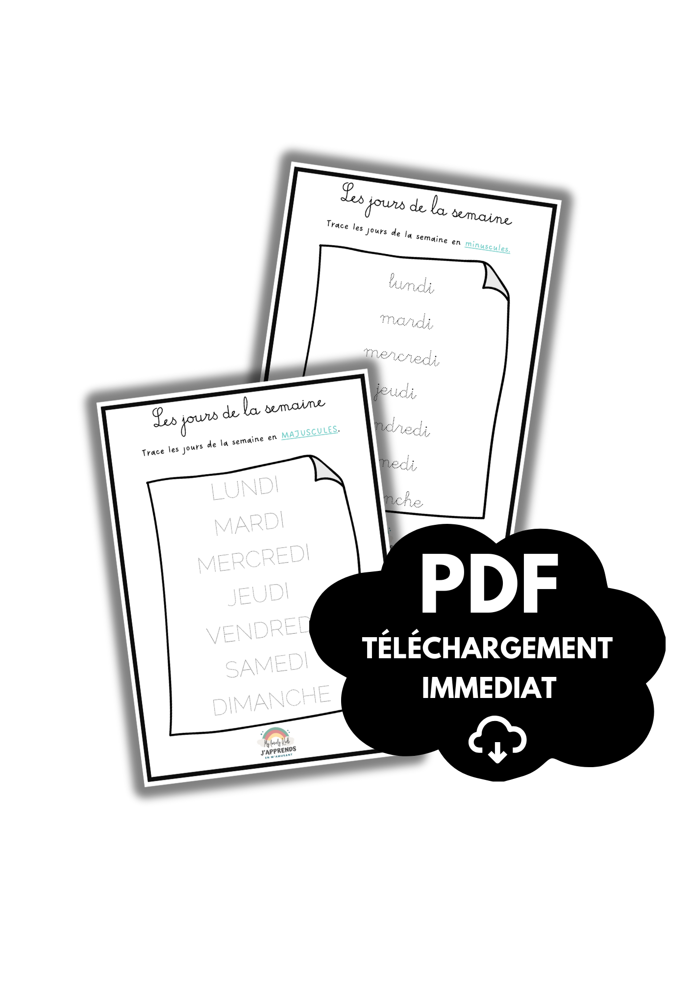 Activité PDF - Les jours de la semaine