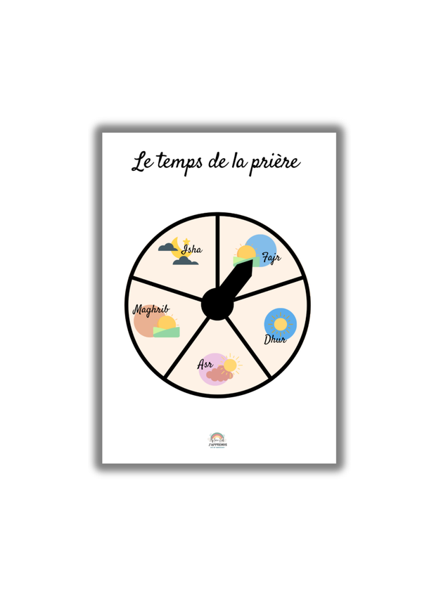 PDF Roue des Temps de Prière pour Enfants