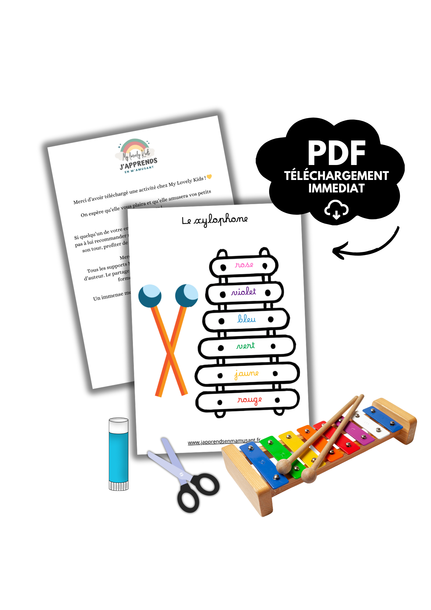 Activité PDF - Le xylophone