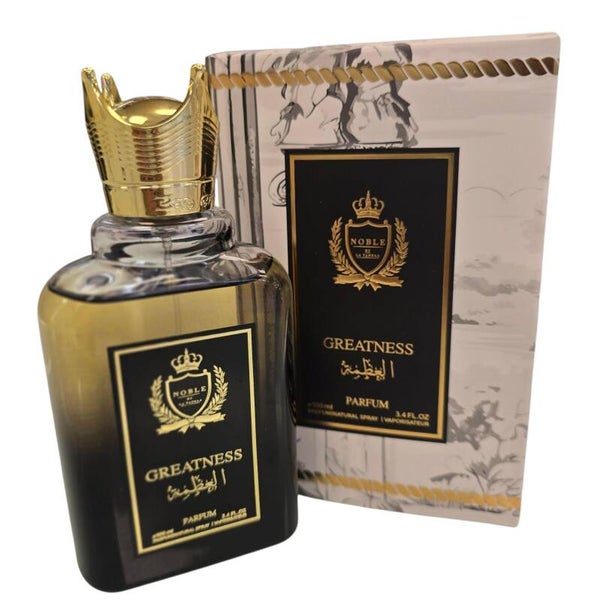 GREATNESS — LATANSAA | PERFUME UNISEX · AFRUTADO, GOURMAND Y AMADERADO · EXTRACTO DE PERFUME · 100 ML