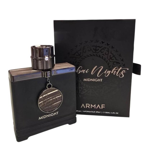 DUBAI NIGHTS MIDNIGHT — ARMAF | PERFUME MASCULINO · CÍTRICO, AROMÁTICO Y AMADERADO · EAU DE PARFUM · 100 ML