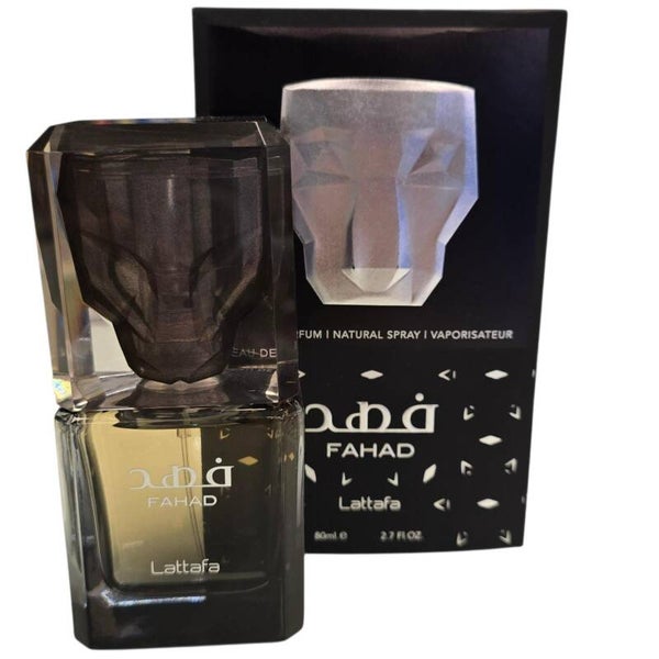 FAHAD — LATTAFA | PERFUME MASCULINO · CÍTRICO, AFRUTADO Y AMADERADO · EAU DE PARFUM · 80 ML