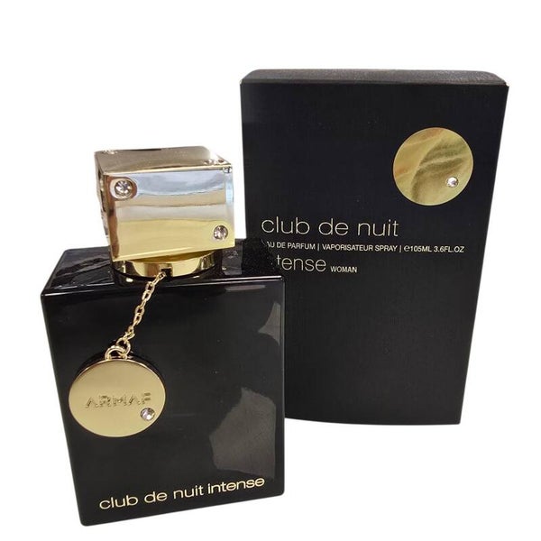 CLUB DE NUIT INTENSE WOMAN — ARMAF | PERFUME FEMENINO · FLORAL, ESPECIADO Y AMADERADO · EAU DE PARFUM · 105 ML