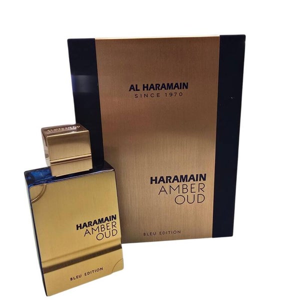 AMBER OUD BLEU EDITION — AL HARAMAIN | PERFUME MASCULINO · CÍTRICO, AROMÁTICO Y AMADERADO · EAU DE PARFUM · 60 ML