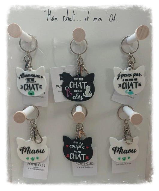 Porte-clés Chat
