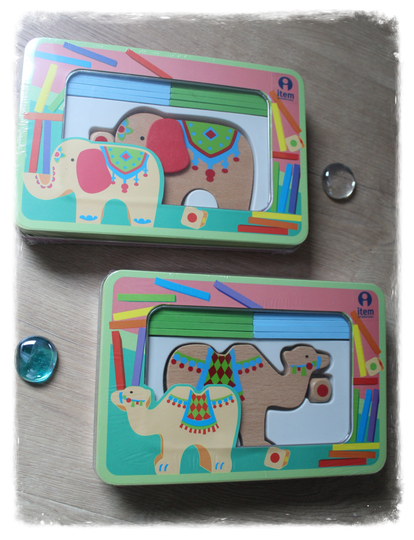 Jeu en bois d'adresse et d'équilibre