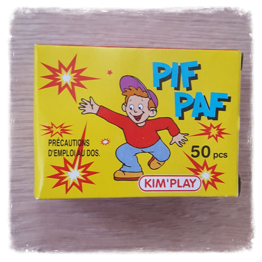 Pétards clac-doigts Pif Paf