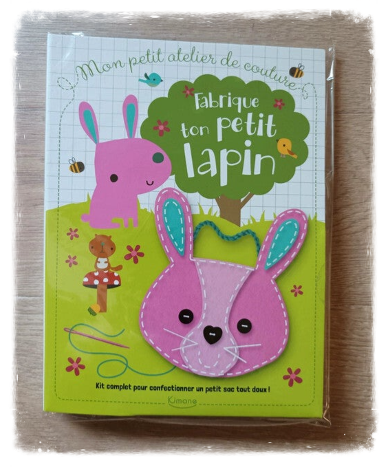 Kit Fabrique ton petit sac lapin