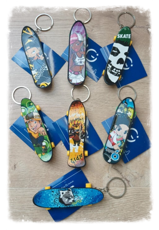 Porte-clés skateboard