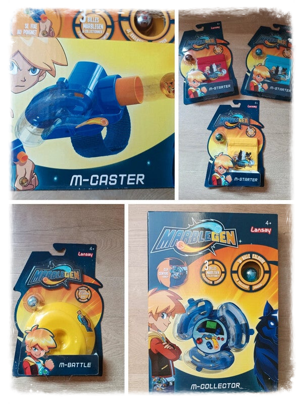 Ensemble 6 jeux Marblegen Lansay