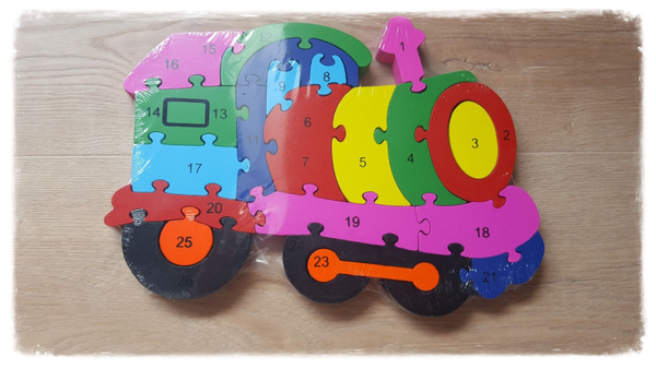 Puzzle bois Train