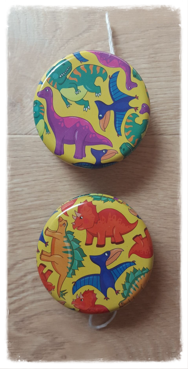 Yoyo métal Dinosaures