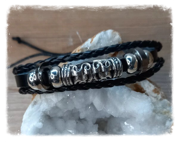 Bracelet pour homme cuir