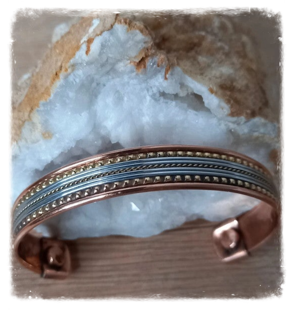 Bracelet cuivre magnétique