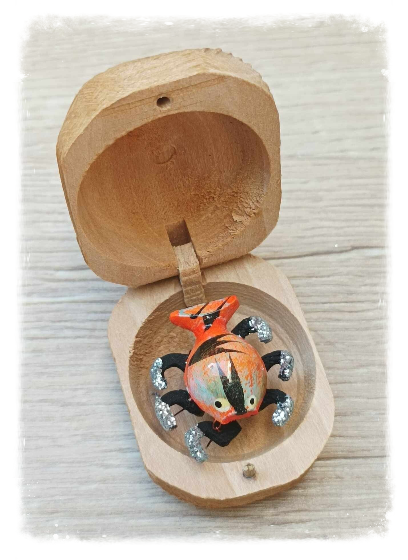 Boîte à chagrin écrevisse