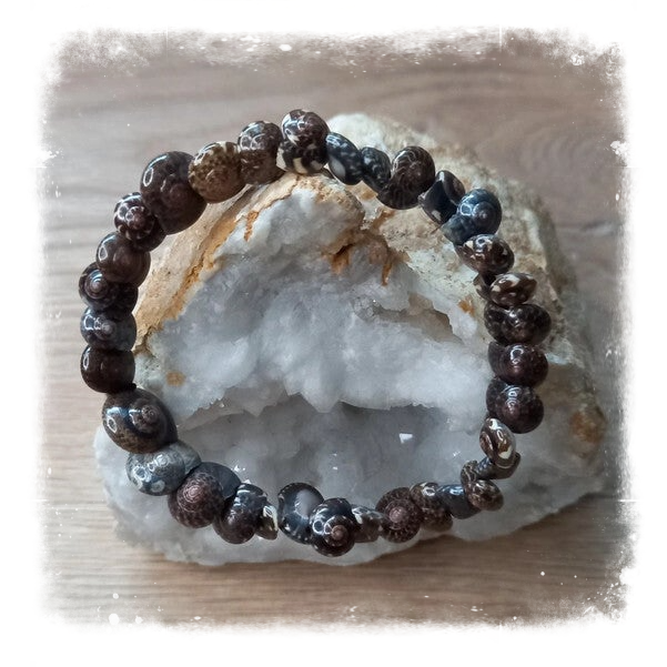 Bracelet d'amitié fait main - Petits coquillages plage