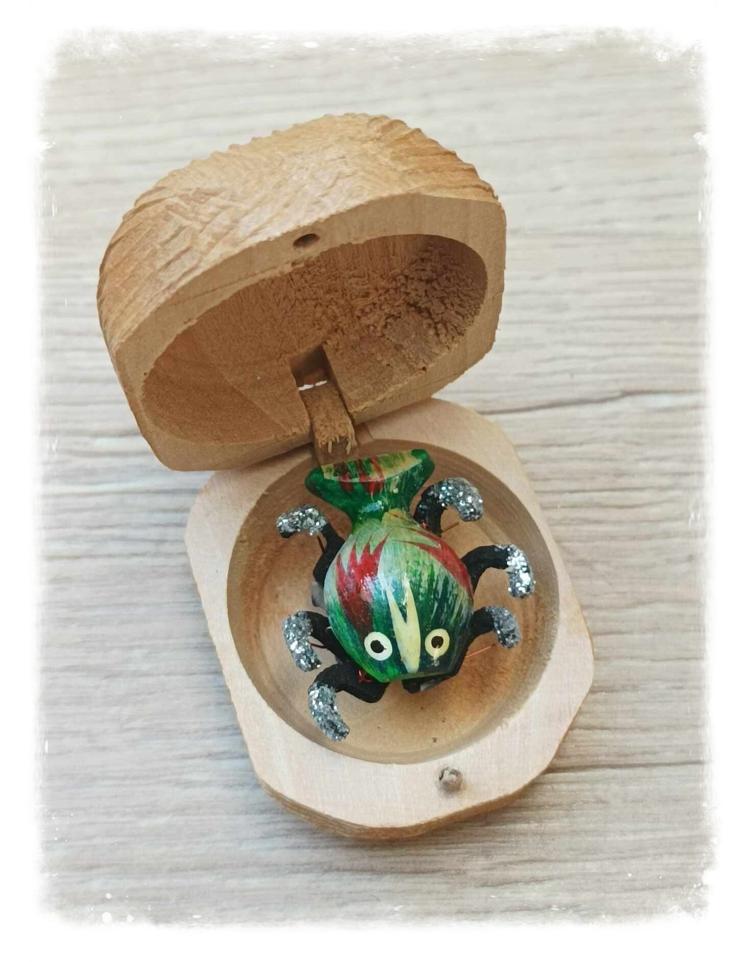 Boîte à chagrin écrevisse