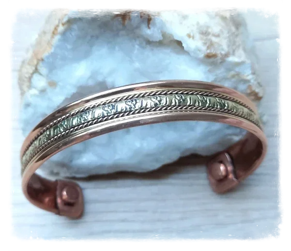 Bracelet cuivre magnétique Éléphants