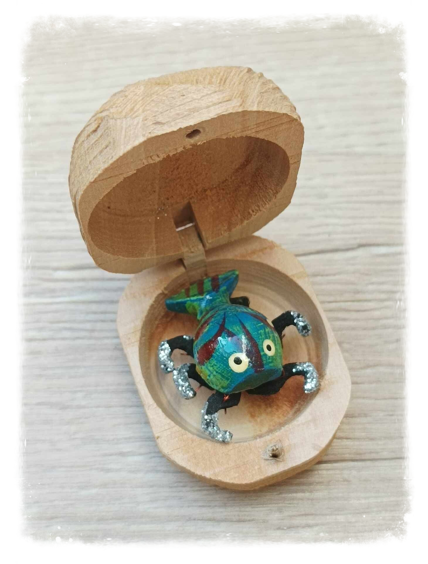 Boîte à chagrin écrevisse