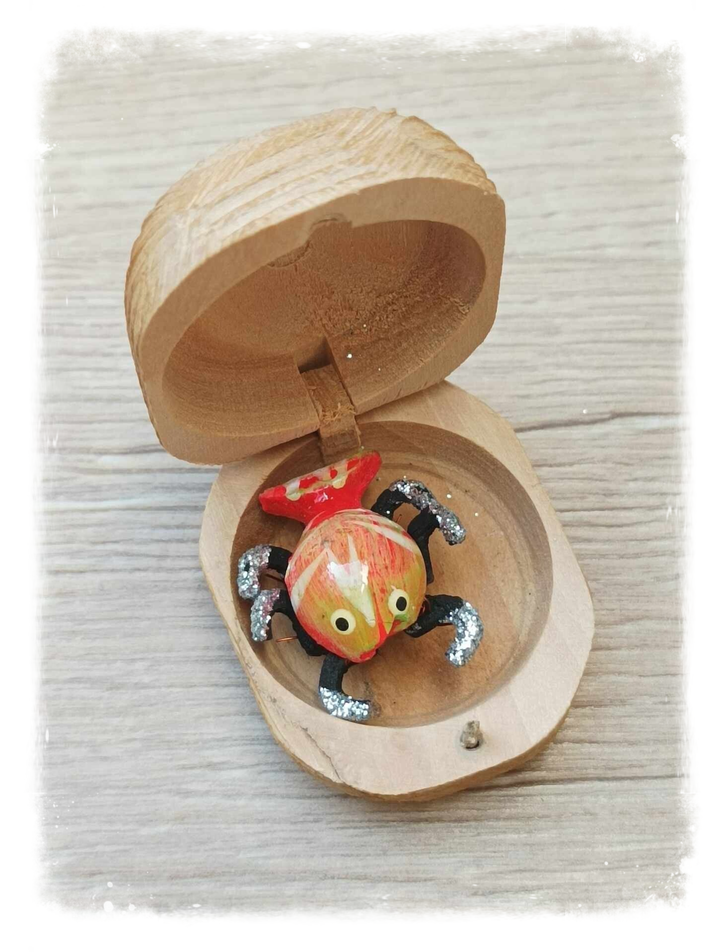 Boîte à chagrin écrevisse