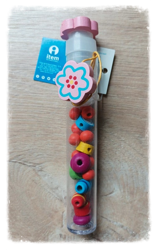 Set collier bois - Fleur