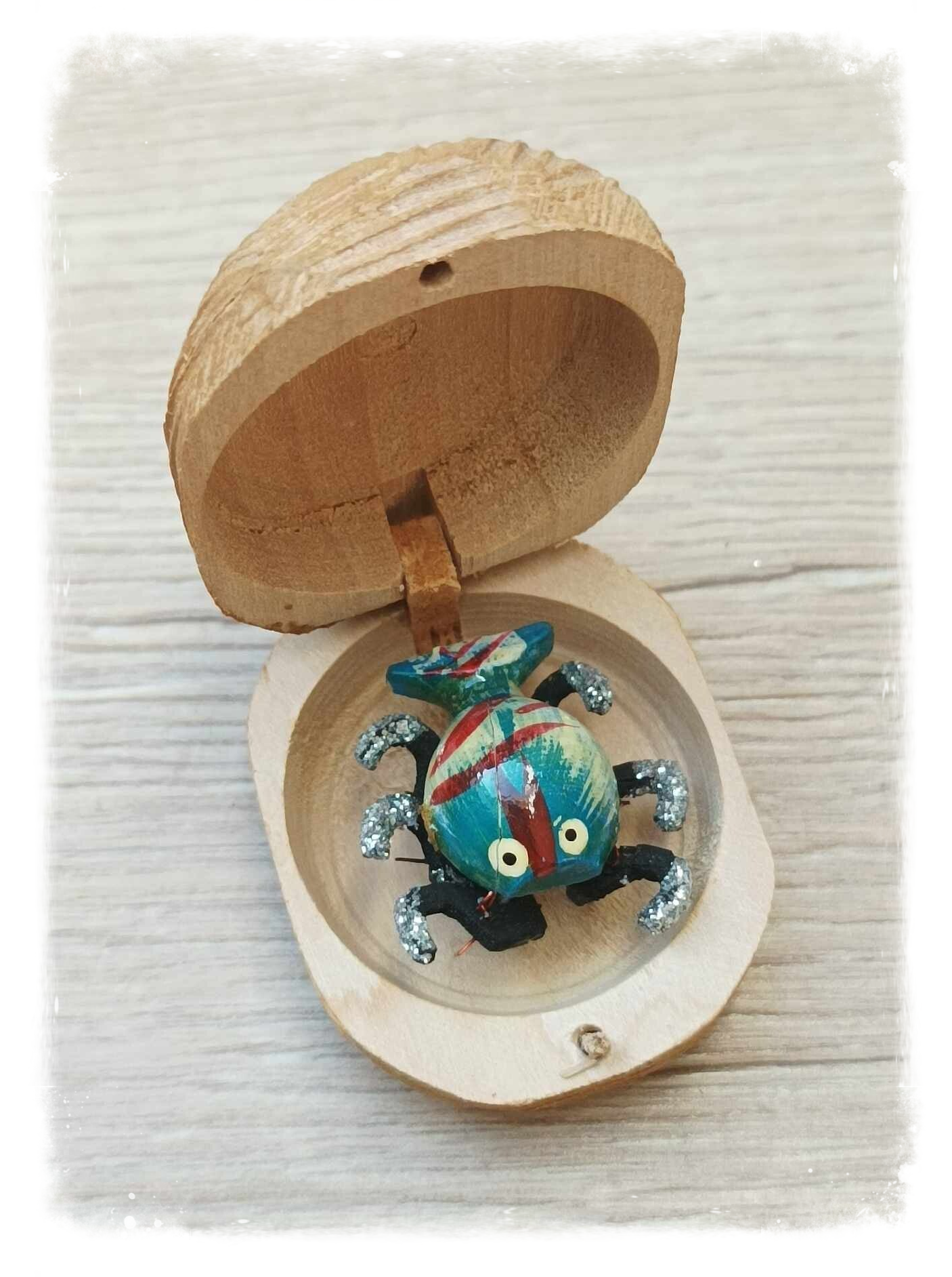 Boîte à chagrin écrevisse