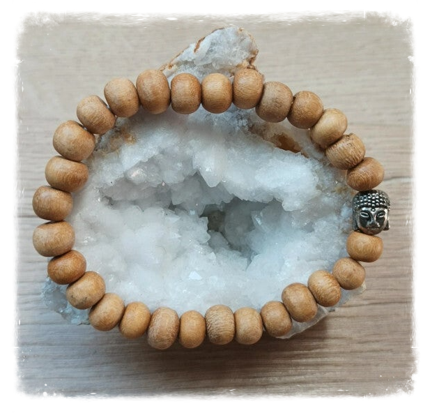 Bracelet Bouddha perles de santal